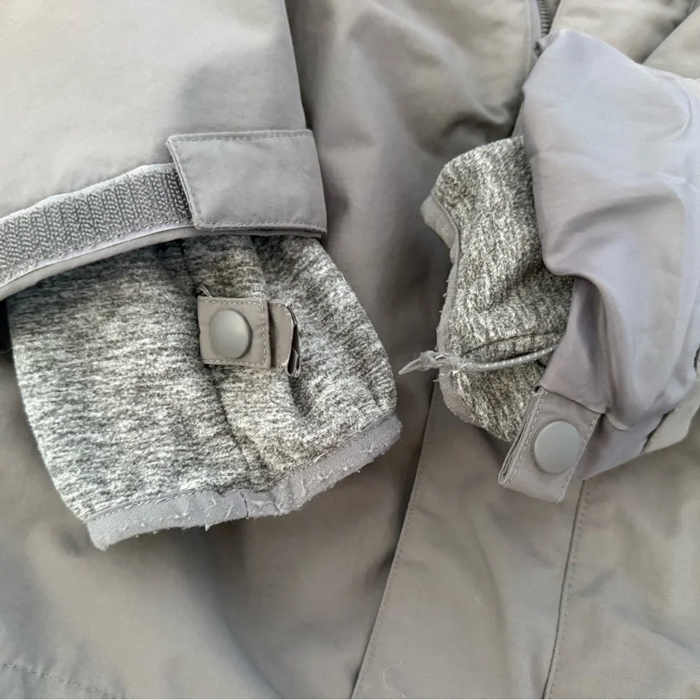 Men’s Lands End 3 in 1 winter Jacket. Size Medium. Gray - Picture 8 of 8